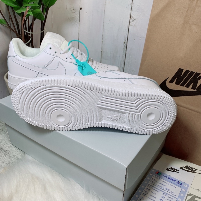 Giày thể thao sneaker trắng Full à1 nam nữ da đẹp hộp xịn 684