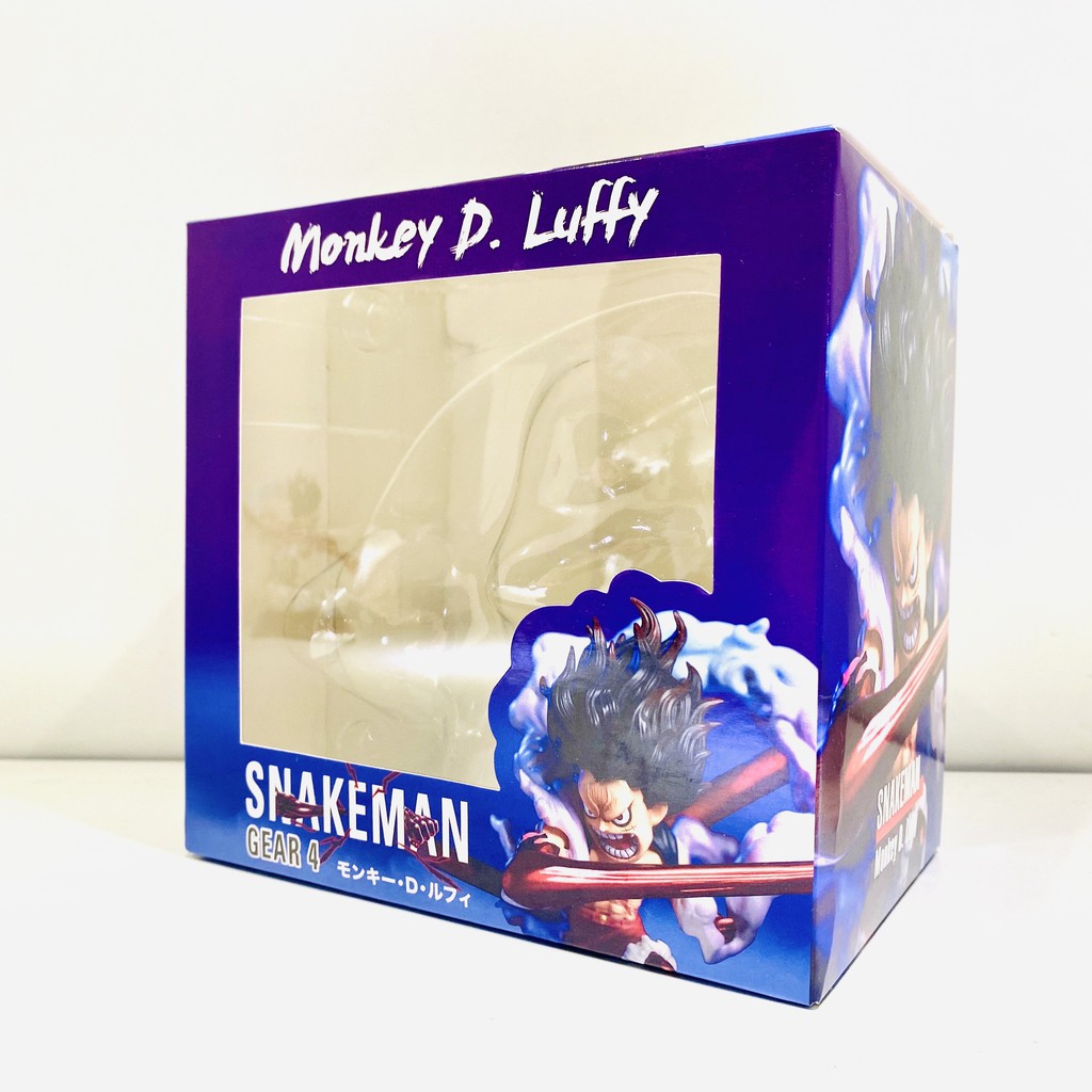 Mô Hình Luffy mũ rơm Gear 4 Snake Man Cao 11cm - Figure Tượng Monkey D.Luffy Vua Hải Tặc