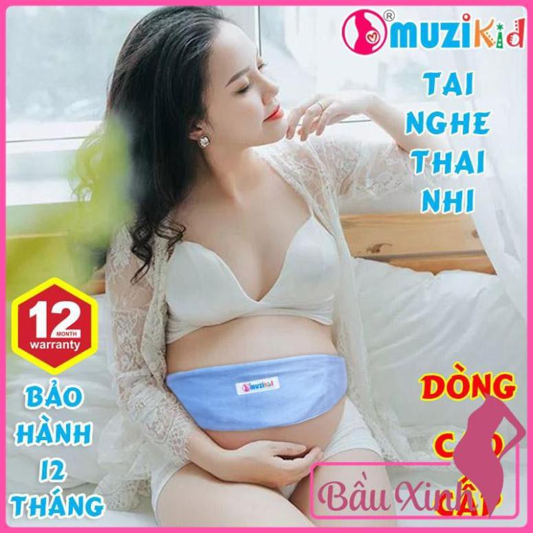 Tai nghe thai giáo bà bầu - tai nghe thai nhi Muzikid hàng chính hãng an toàn cho mẹ và bé
