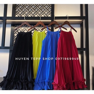 váy xếp ly 2s huyền tép