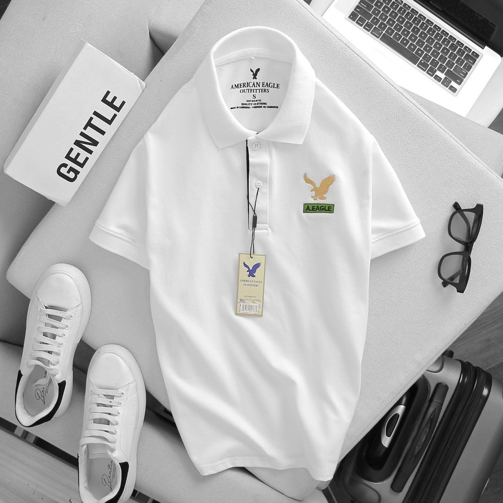 [BAO ĐỔI TRẢ] Áo thun POLO [FREESHIP] logo hoạt hình dễ thương