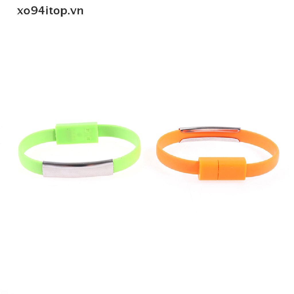 1 dây cáp sạc nhanh XOITOP loại C thiết kế dạng vòng tay độc đáo