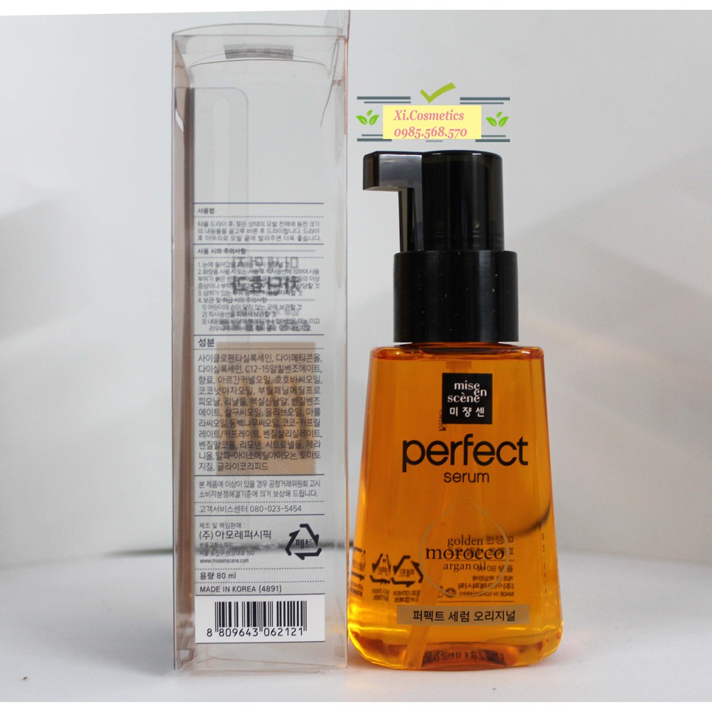 Dưỡng Tóc Mise En Scène Perfect Repair Hair Serum