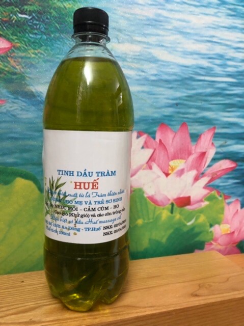 Nửa lít tinh dầu tràm Huế nguyên chất