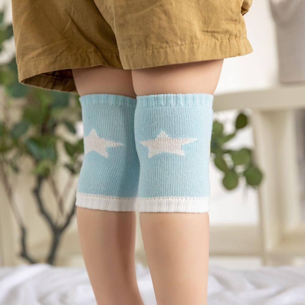 MIHAN1 1 Cặp Miếng Đệm Bảo Vệ Đầu Gối Chống Trượt Chất Liệu Cotton Cao Cấp Họa Tiết Hoạ