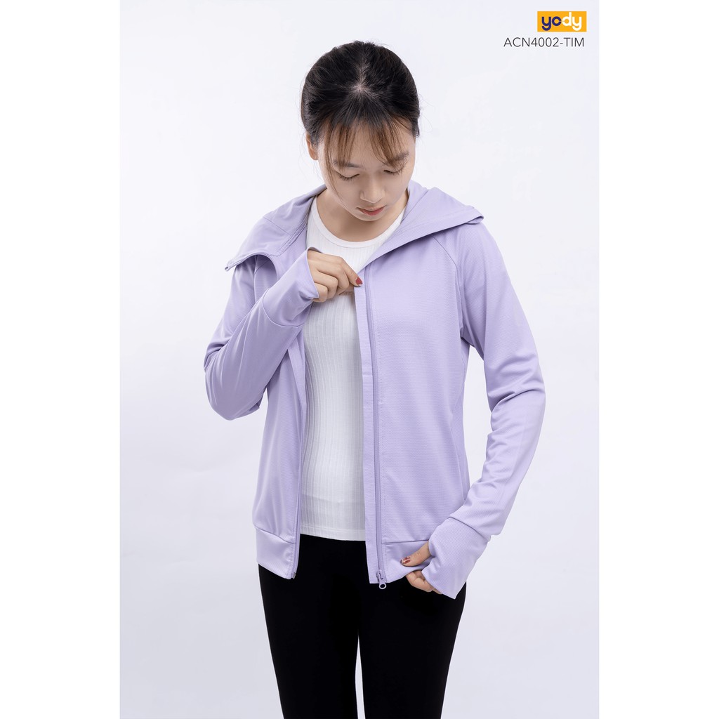 Áo chống nắng Yody nữ Cản tia UV mềm mịn thoáng mát - ACN4002
