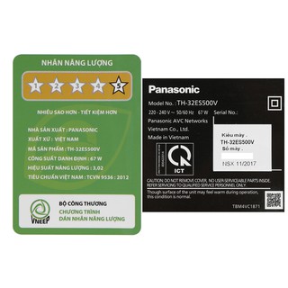 Smart Tivi Panasonic TH-32ES500V - 32 inch