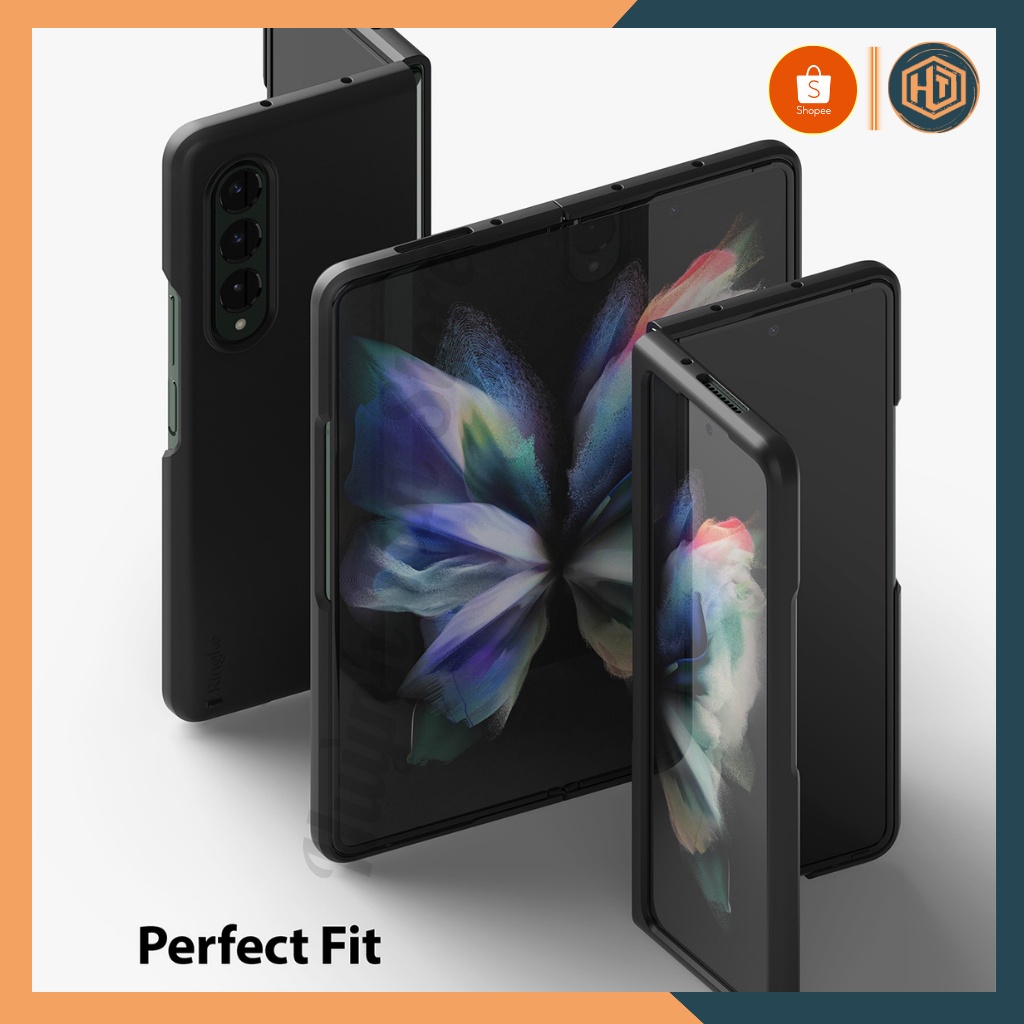 Ốp lưng điện thoại Samsung Galaxy Z Fold 3 chống sốc Ringke Fusion chính hãng Korea