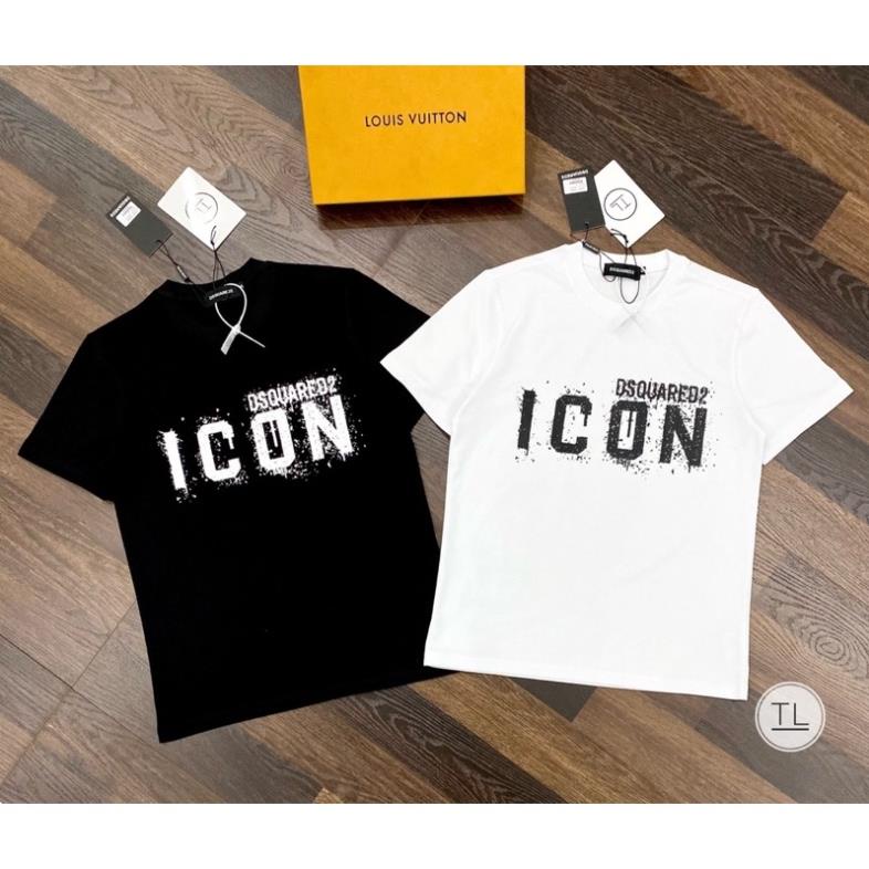 Áo Phông Nam DSQ ICon - Áo Thun Chữ in Cho Nam