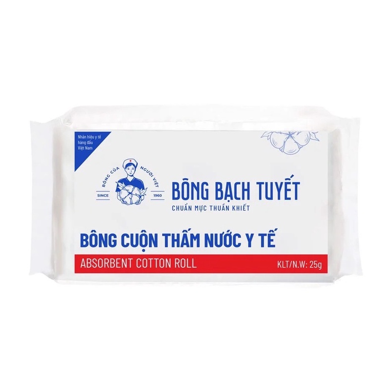 BÔNG GÒN BẠCH TUYẾT 25GAM