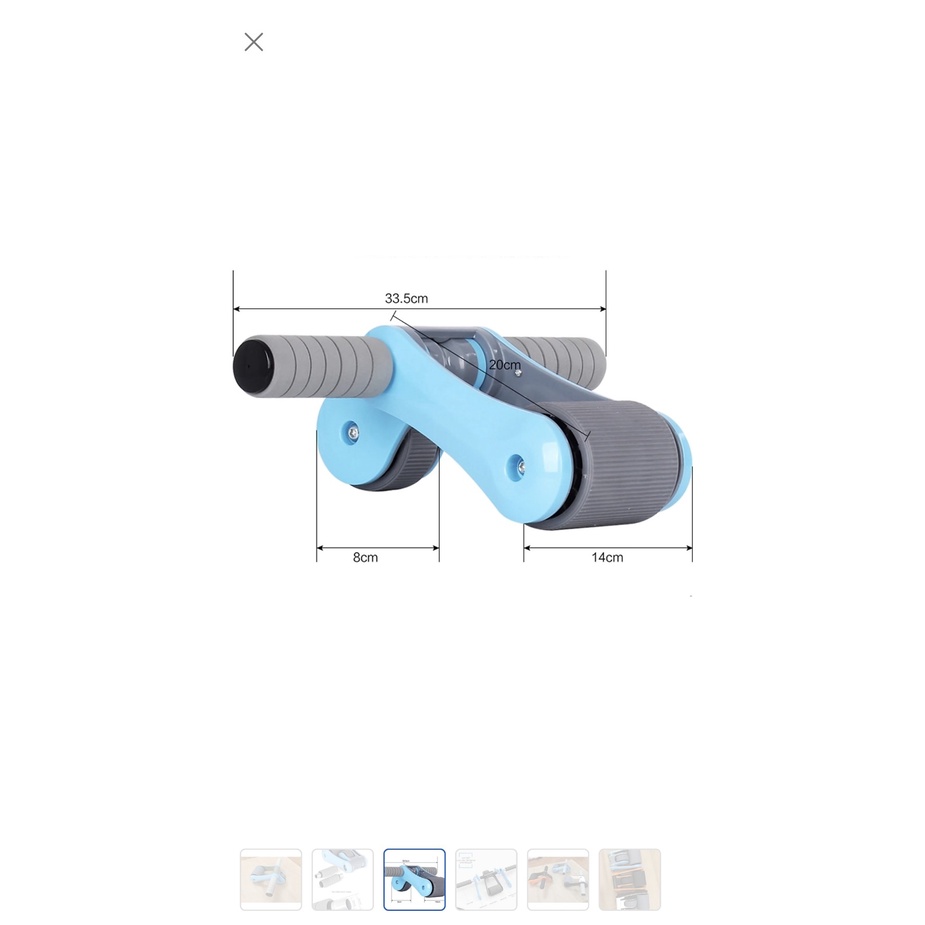 "Con Lăn Tập Cơ Bụng  Khung Chắc Chắn, Chống Trượt Tải Trọng 150kg - Hàng khuyến mãi giá rẻ