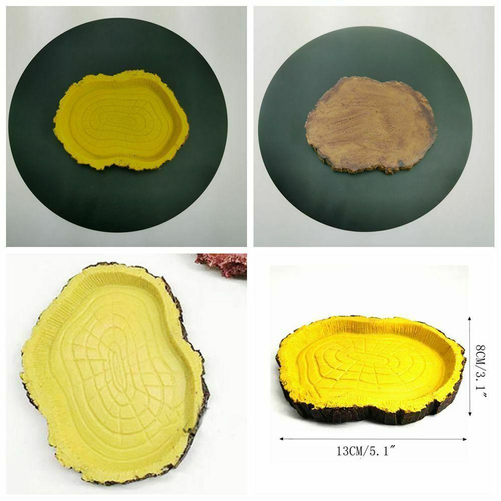 LAYOR1 Snake Feeder Durable Reptile Tortoise Feeding Bowl