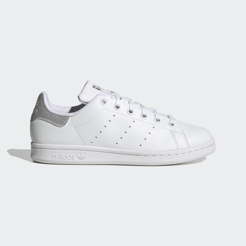 Giày Sneaker Thời Trang Nữ Adidas Stansmith K Fw1129 “Silver” - Hàng Chính Hãng - Bounty Sneakers