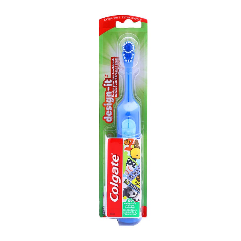 Bàn chải điện Colgate dùng pin cho trẻ em Design it