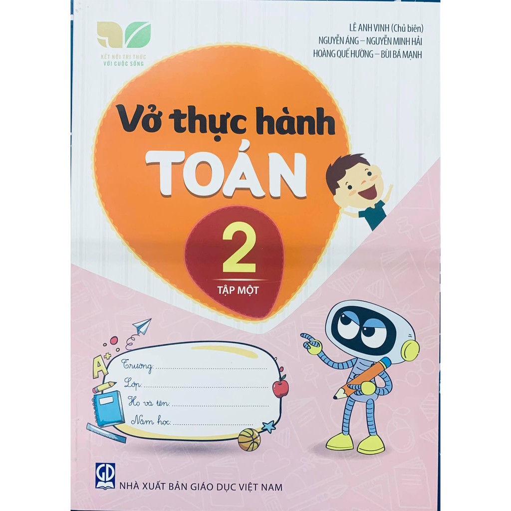 Sách - Vở thực hành Toán lớp 2 - Kết nối tri thức - NXB Giáo dục