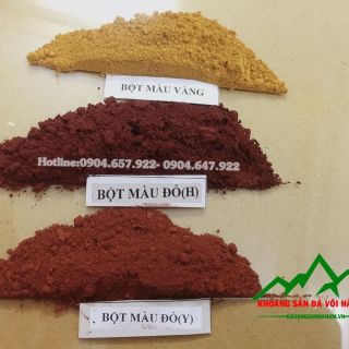 Bột màu oxit sắt túi 1kg
