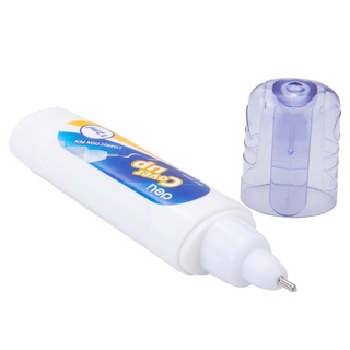 Bút xóa nước 12ml Deli loại khô nhanh màu Xanh dương - 1 cái E39292 - HOKAMI STORE