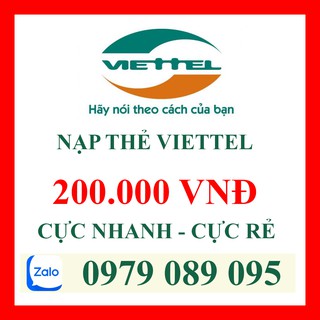 THẺ VIETTEL 200K