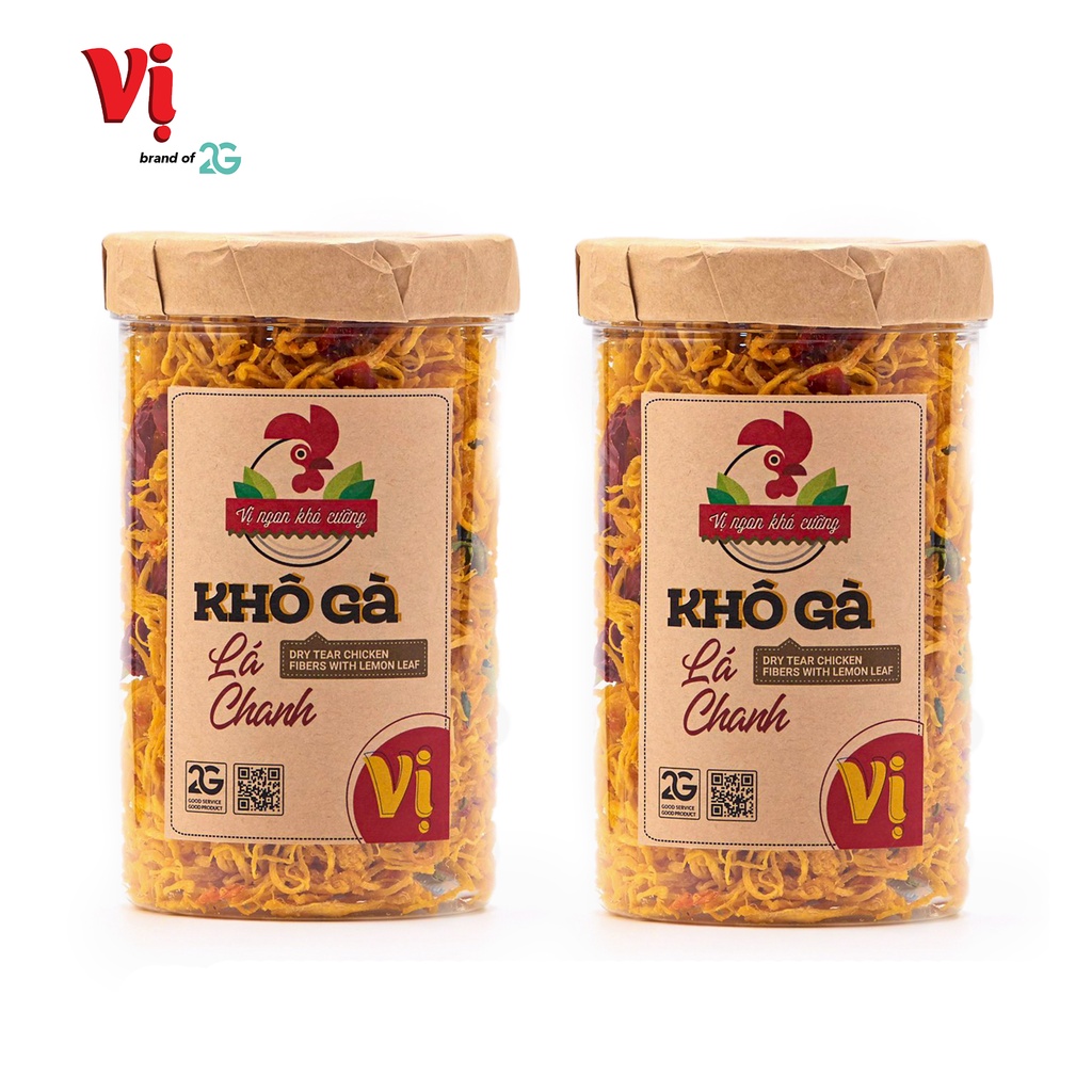 (Combo) 2 Khô Gà Lá Chanh Vị - Hũ 250g | BigBuy360 - bigbuy360.vn