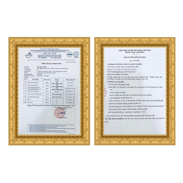 Trà Vằng An nhi - Viện công nghiệp thực phẩm