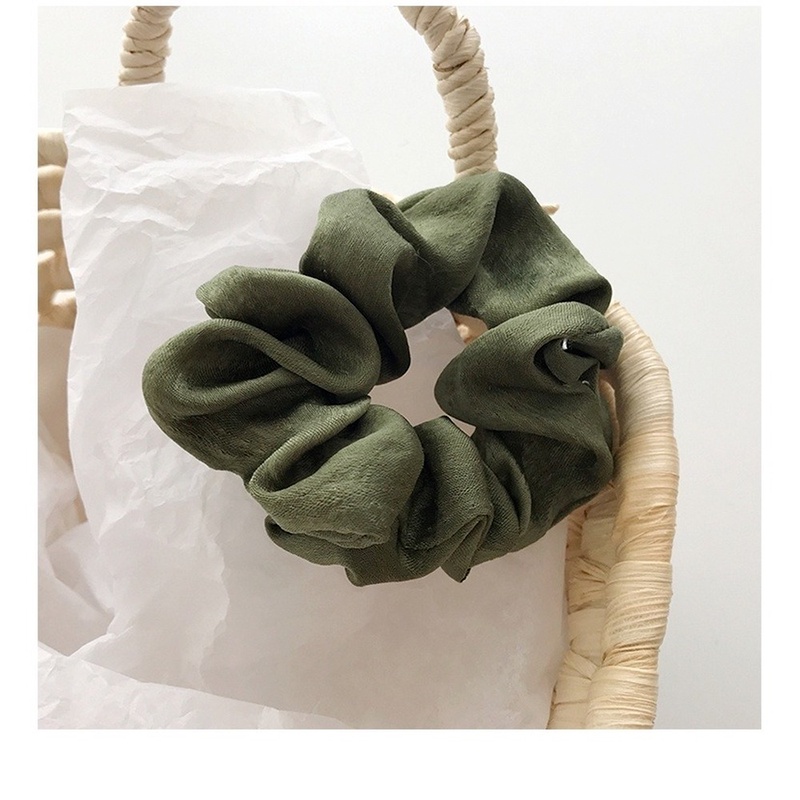 Dây Buộc Tóc Cao Su Co Giãn Thời Trang Cho Nữ