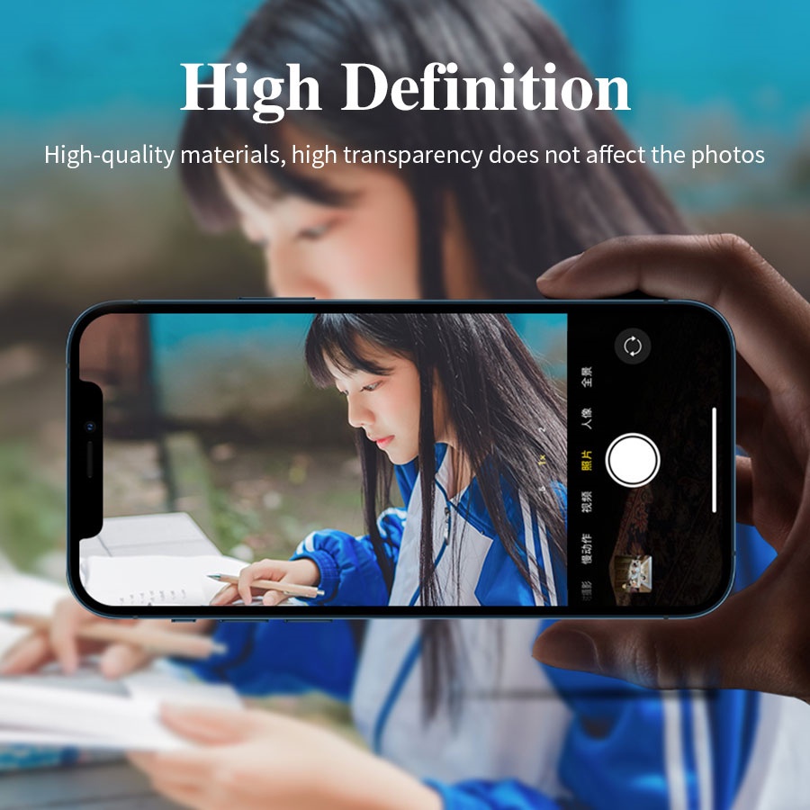 Miếng dán bảo vệ camera chống xước cho iPhone 12 Pro Max / 12 Mini