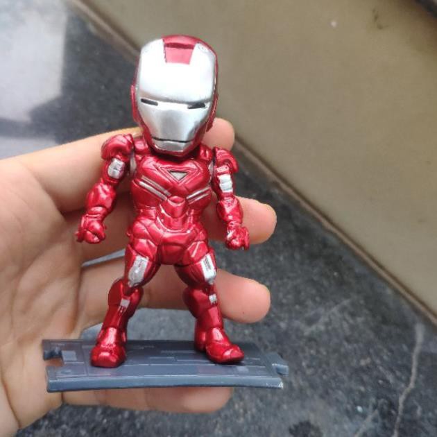 [RẺ VÔ ĐỊCH] MÔ hình cao cấp Iron Man Đồ chơi figure chibi Marvel Ironman Người sắt MK Tony Stark avenger