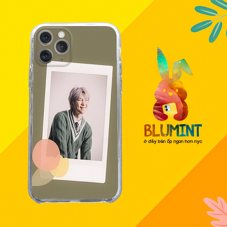 Ốp đt BTS RM dễ thương Blumint cho iphone 6,6plus,7,7plus,8,8plus,x,xr,xs,11,12,pro,max,plus,promax BLUKNJ009