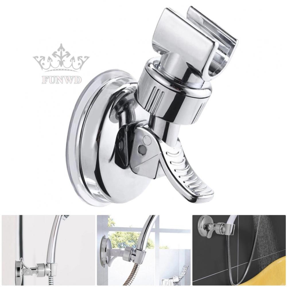【FUNWD】Shower Holder 10.5mm ABS Suction Wall Mounted 2.7inch 4.1inch 70mm Holder