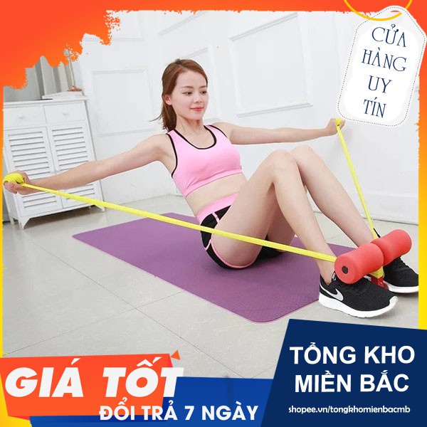 Dụng cụ tập cơ bụng đa năng có đế hút chân không -Tặng kèm thước dây[.2019]