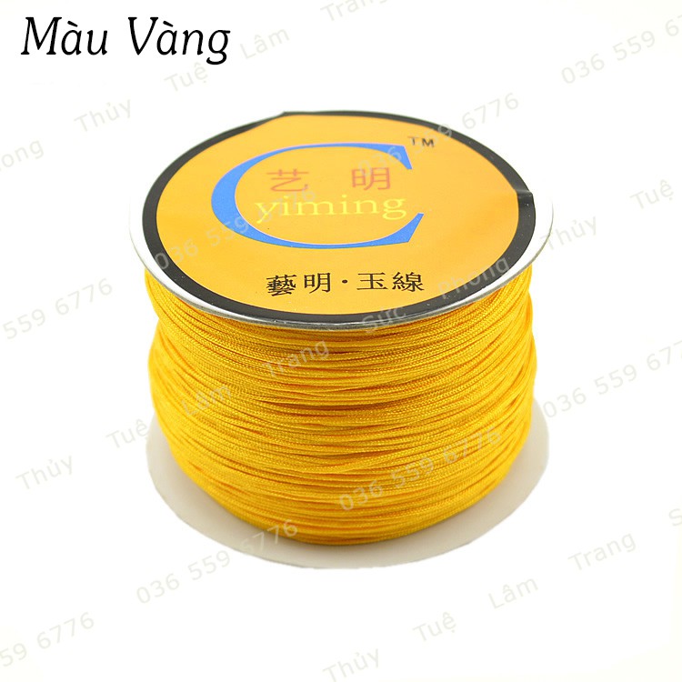 [Size Nhỏ] Dây Chỉ Đan Vòng Handmade cao cấp đầy đủ các loại màu.
