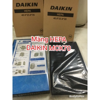 Màng Lọc HEPA + Than DAKIN Đồng Hồ K 70  (kích thước 400x230x35mm)