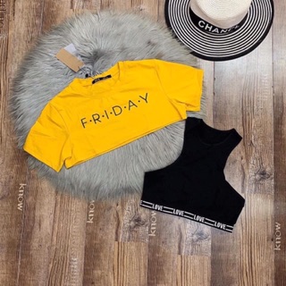 Set áo crt Friday siêu hot