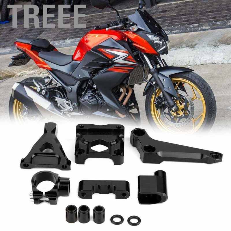 Giá Đỡ Gắn Vô Lăng Xe Mô Tô Kawasaki Z250 Z300 2013-2016