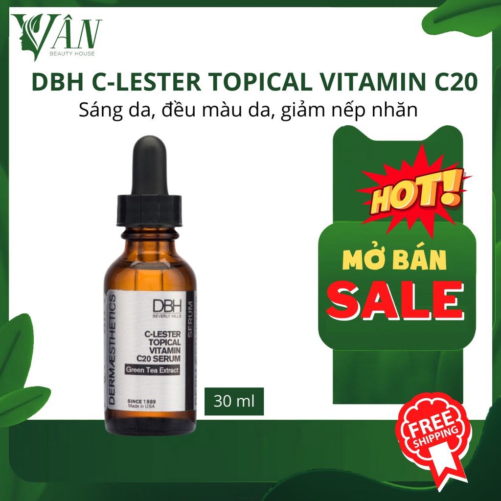 [CHÍNH HÃNG] DBH C-Lester Topical Vitamin C20 Serum 30 ml