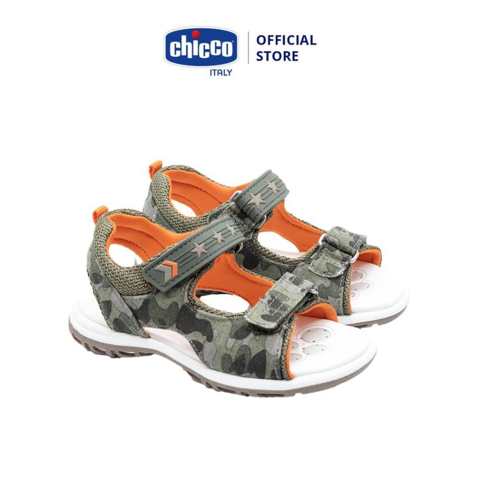 Sandal mát-xa chân bé Sao xinh Chicco - Xanh Army