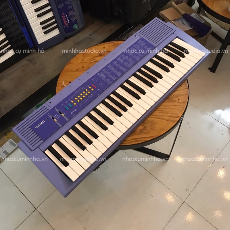 Organ Casio CTK-55, đã qua sử dụng, chơi tốt mọi chức năng.