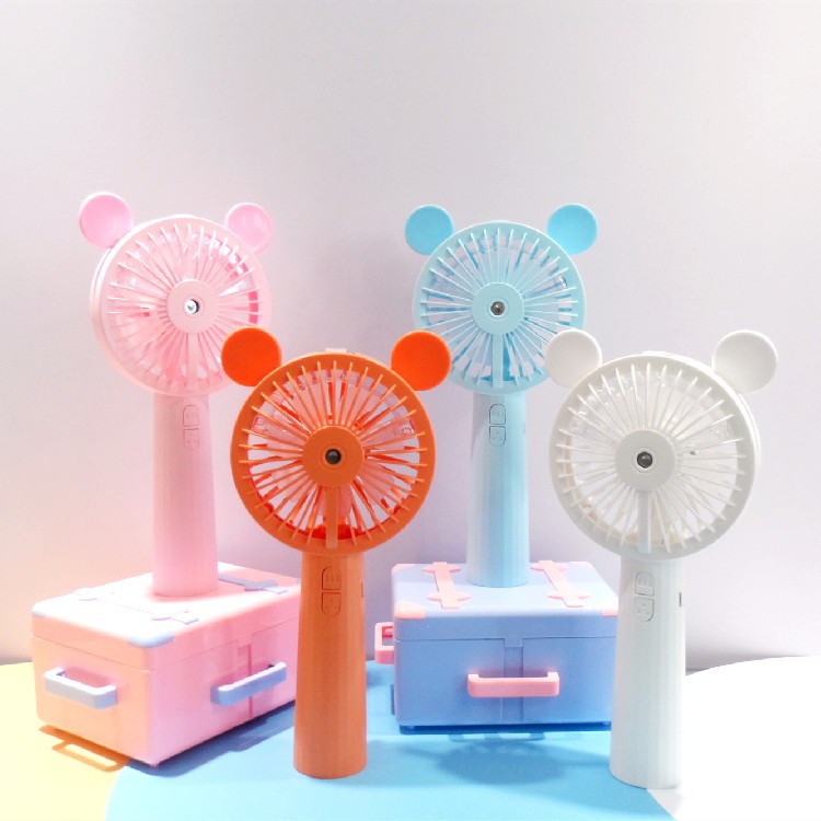 Quạt mini phun sương cầm tay - Quạt cầm Tay Mini Phun Sương Tự Động Model 2021 | BigBuy360 - bigbuy360.vn
