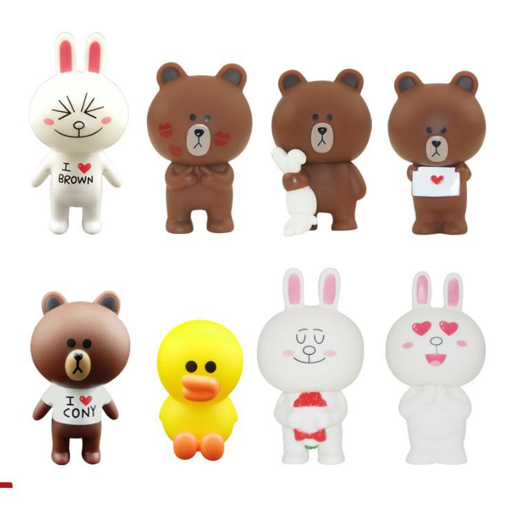 Bán SẠC DỰ PHÒNG GẤU BROWN- VỊT VÀNG SALLY LINE FRIENDS  Siêu rẻ