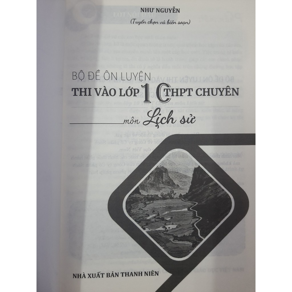 Sách - Bộ đề ôn luyện thi vào lớp 10 THPT chuyên môn Lịch Sử