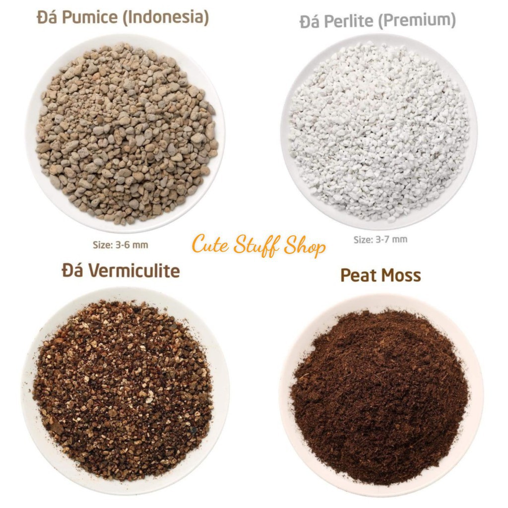 Giảm giá  Đá Pumice Perlite Vermiculite Peat Moss rẻ đẹp