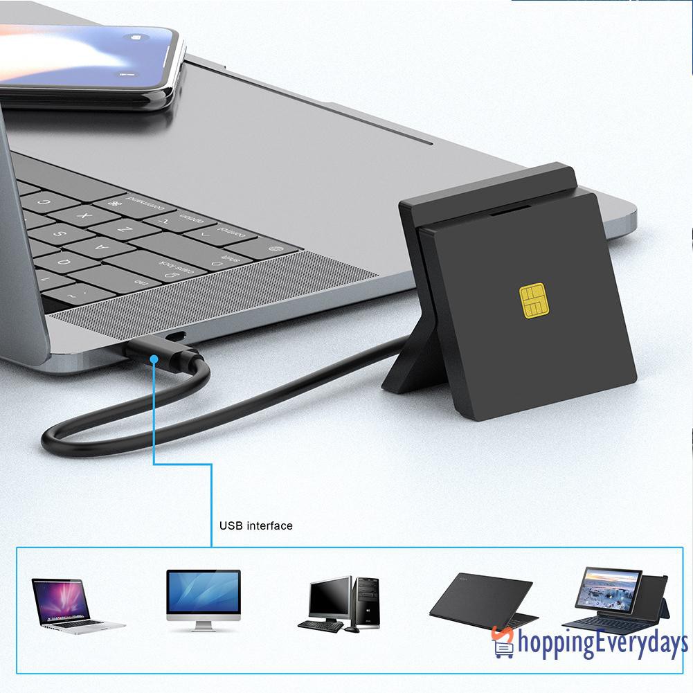 Đầu Đọc Thẻ Sim Thông Minh Cổng Usb 2.0