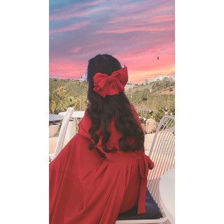 Váy maxi hot trend 2020 tặng kèm kẹp nơ