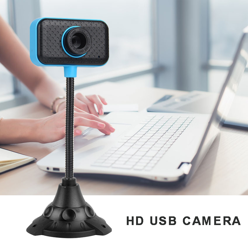 Webcam Hd Usb Không Cần Trình Điều Khiển Kèm Mic Cho Laptop