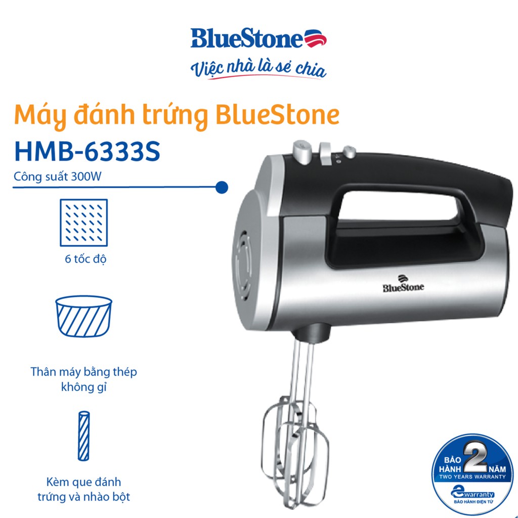 Máy đánh trứng BlueStone HMB-6333S