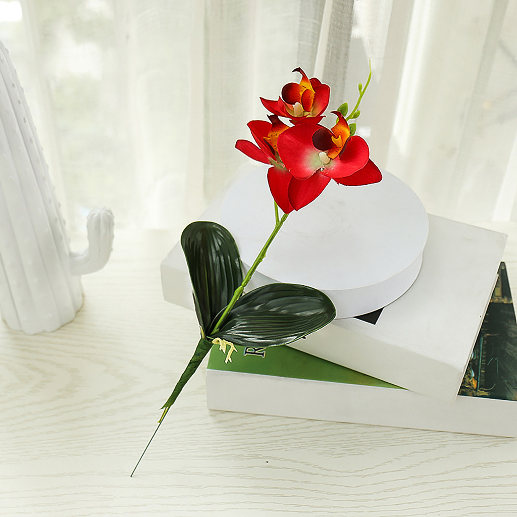 Hoa Lan Hồ Điệp Giả Để Bàn Trang Trí