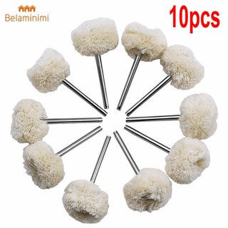 Bộ 10 dụng cụ đánh bóng vỏ xe hơi chất liệu cotton