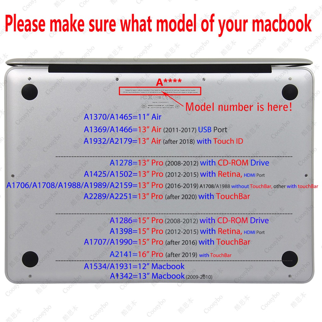 Bao da PU mềm một mảnh dành cho máy tính Macbook 13" Pro/11" Air/12"/13.3 Retina 15" Touchbar màu nâu