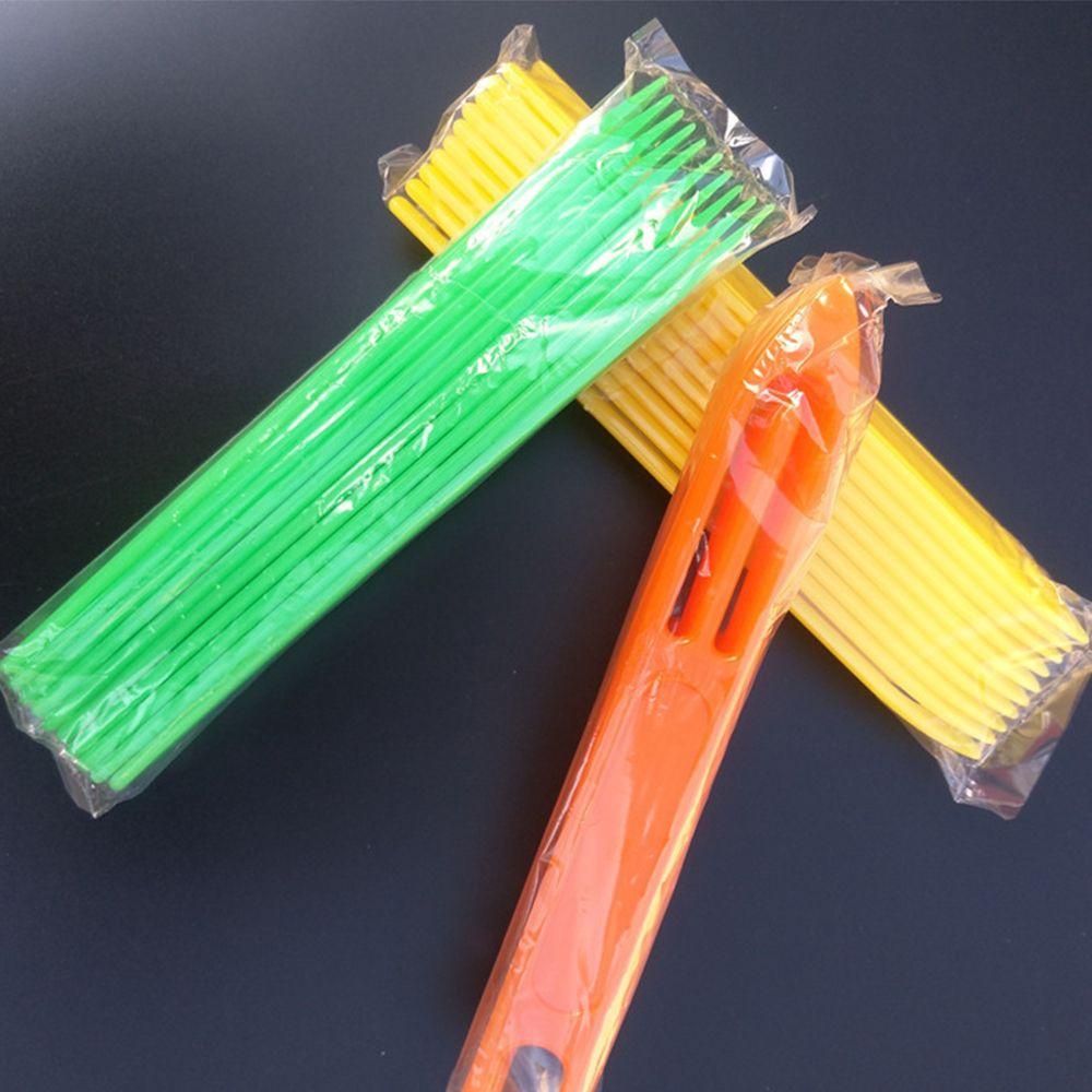 HECCEH Set 8 / 10 Lưới Bắt Cá Bằng Nhựa Màu Sắc Ngẫu Nhiên