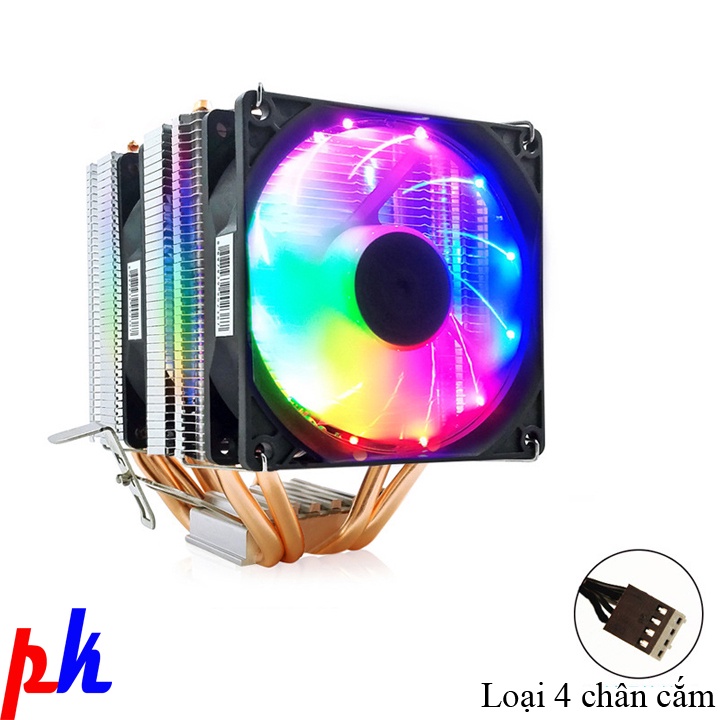 Fan tản nhiệt đồng dùng cho CPU 130W trở xuống